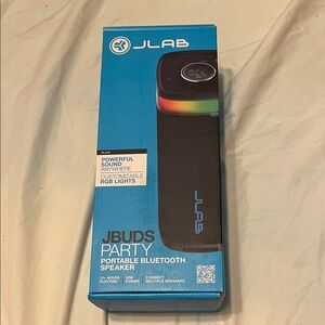 JBuds Party Portable Bluetooth Speaker - Black